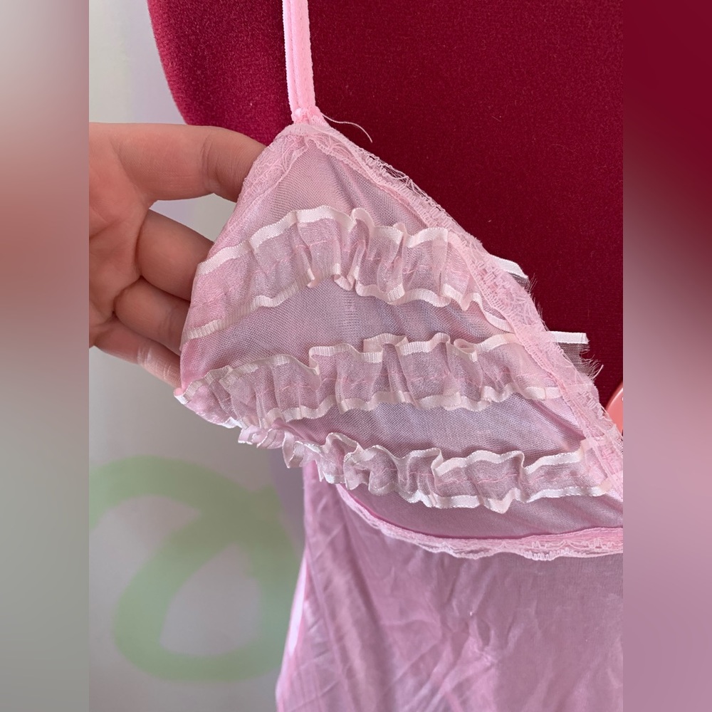 Y2K Style Babydoll Lingerie Top - Picture 3 of 4